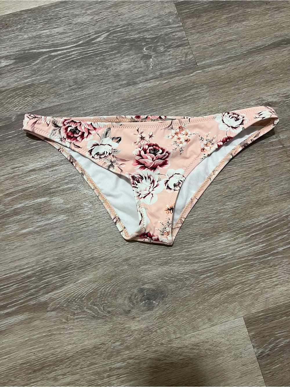 Rhythm Pink Floral Bikini Bottom